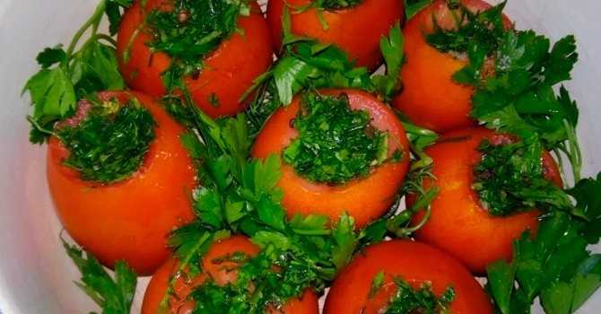 Фаршированные помидоры на зиму рецепт с фото пошагово - 1000.menu