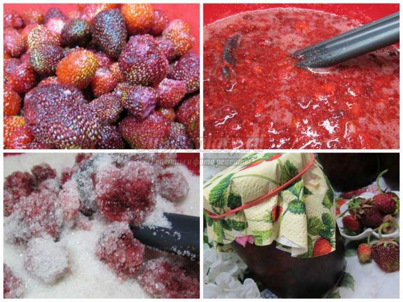 Протертая клубника с сахаром на зиму: 6 рецептов с фото и видео