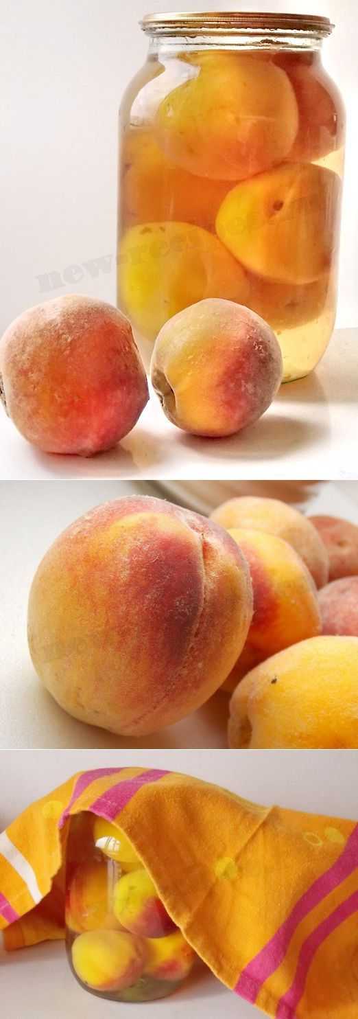 Компот из персиков на зиму: 6 простых и вкусных рецептов