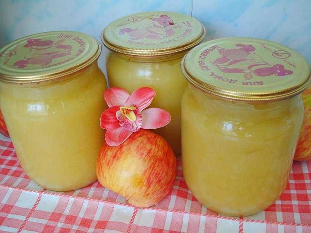 Яблочное пюре со сгущенкой на зиму - 6 рецептов с фото пошагово