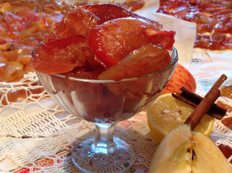 Варенье из яблок с апельсином на зиму: рецепты с фото пошагово