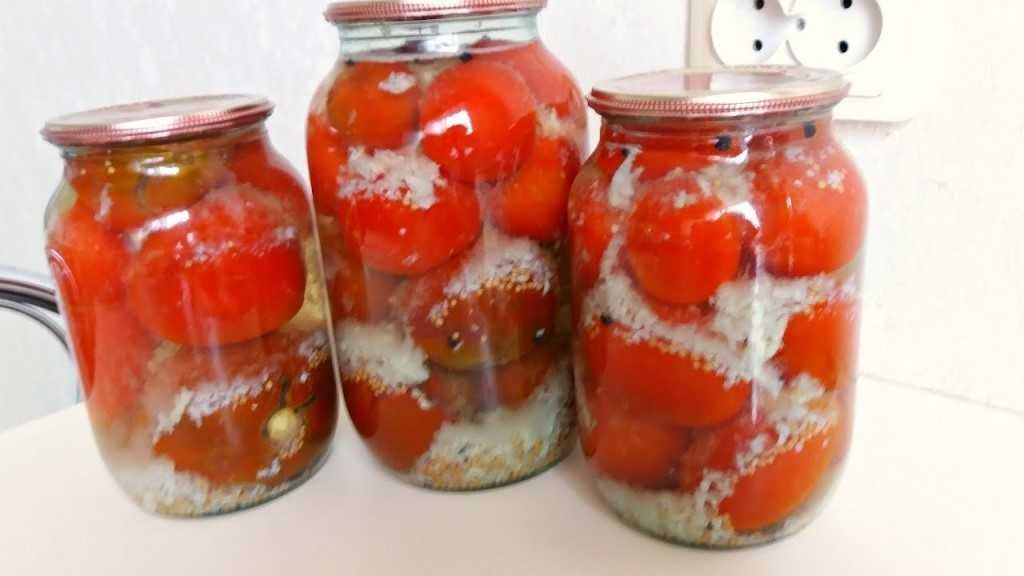 Помидоры под снегом с чесноком: 6 вкусных рецептов помидор в снегу