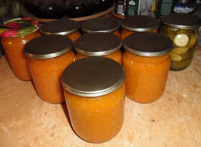 Рецепты морковной икры на зиму