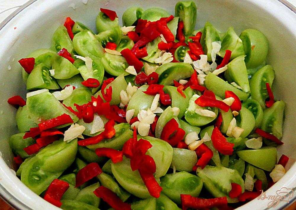 Салаты из зеленых помидор на зиму — самые вкусные рецепты