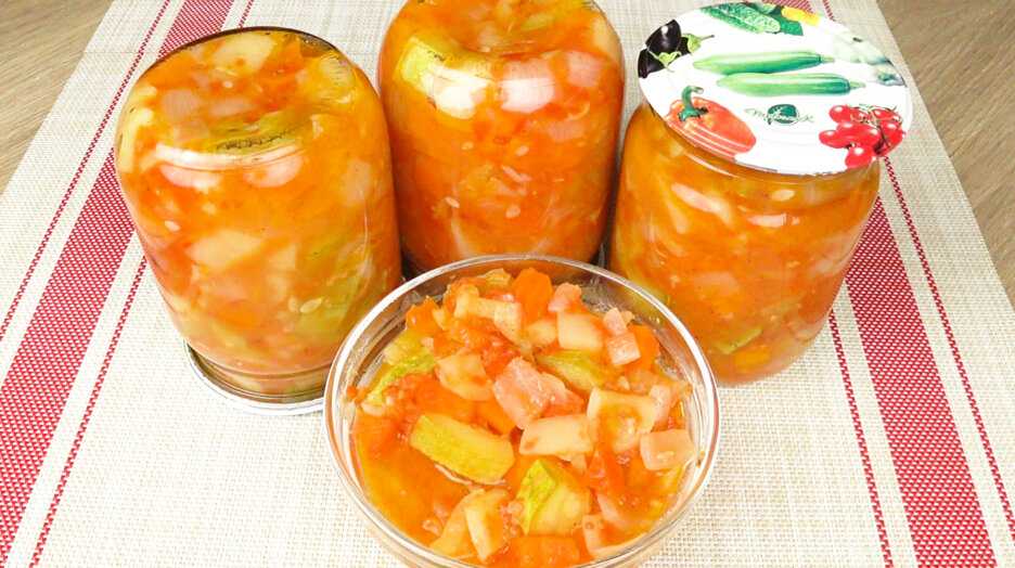 Анкл бенс на зиму - рецепты салата, кетчупа, лечо из помидоров, баклажанов и кабачков