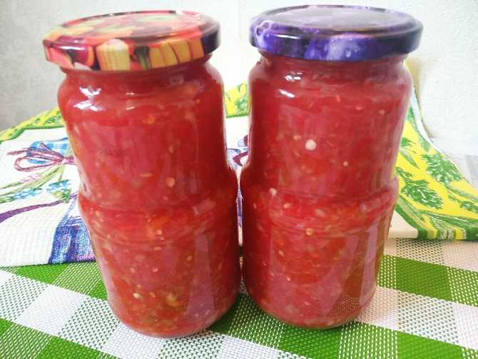 Аджика из помидоров и чеснока — 10 классических рецептов на зиму с пошаговыми фото