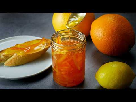 Варенье из апельсинов на зиму: простой рецепт с фото пошагово