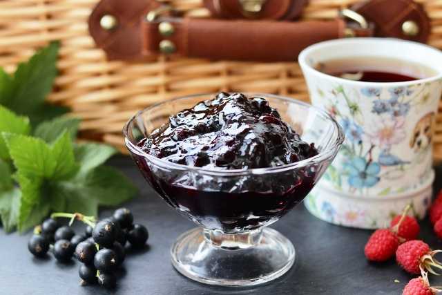 Желе из черной смородины - 8 простых рецептов на зиму с фото пошагово