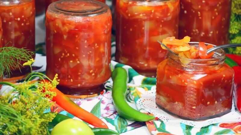 Заправка для супа на зиму помидоры перец рецепт с фото пошагово и видео - 1000.menu