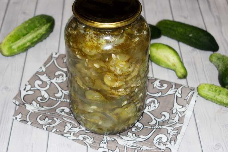 Салат нежинский из огурцов на зиму - 5 рецептов с фото пошагово