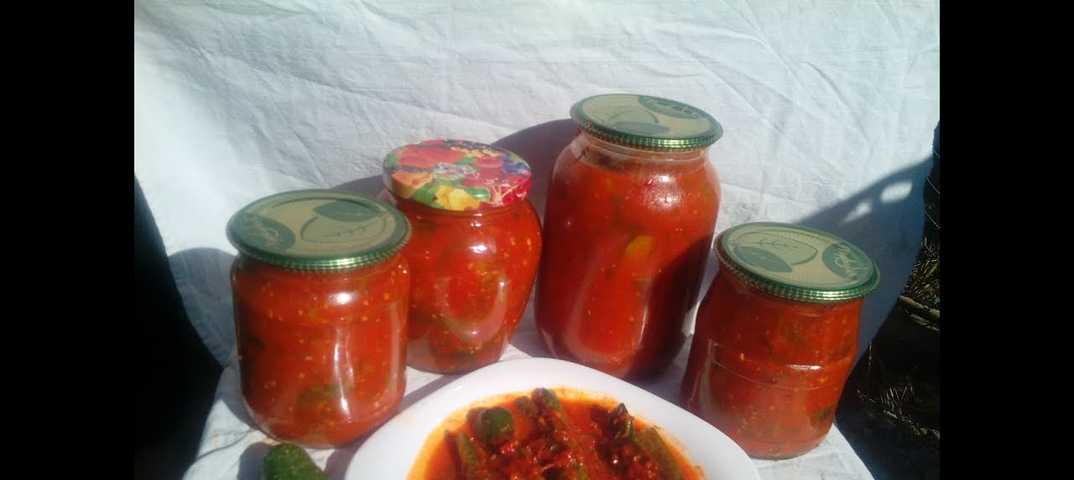 Огурцы на зиму по обалденному рецепту в томатном соке в 6 вариантах