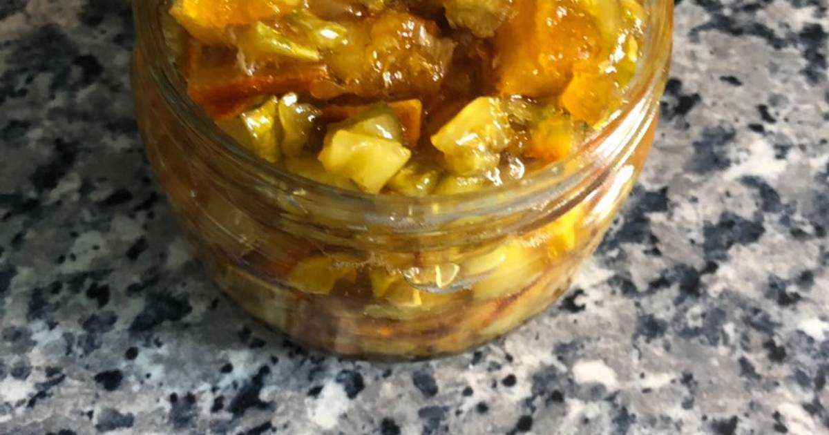 Варенье из кабачков с лимоном: рецепт на зиму с фото пошагово