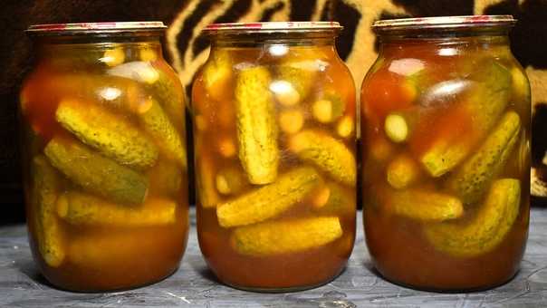 Огурцы с кетчупом чили на зиму в литровых банках: самый вкусный рецепт