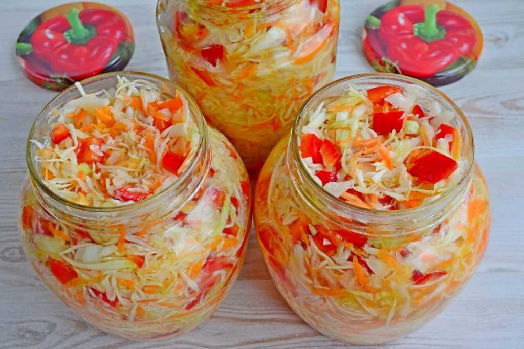 Салат из огурцов, капусты, помидоров на зиму – 8 самых вкусных рецептов с фото пошагово