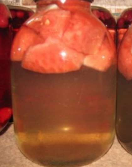 Компот из арбуза – 4 рецепта на зиму с пошаговыми фото