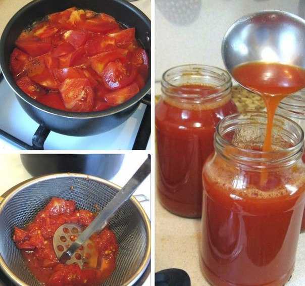 Пошаговые рецепты приготовления помидоров в томатном соусе на зиму