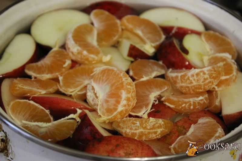 Очень вкусный джем из яблок и мандаринов на зиму: пошаговый рецепт с фото