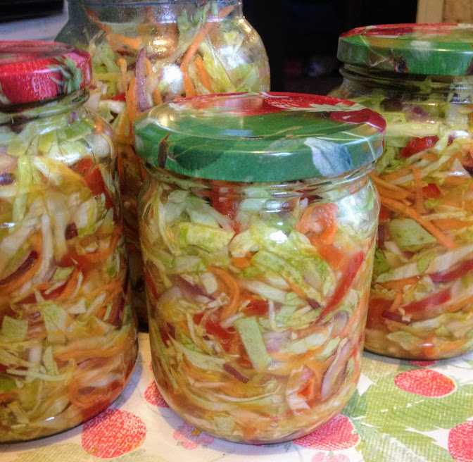 Лучшие салаты на зиму — 9 самых вкусных рецептов из овощей