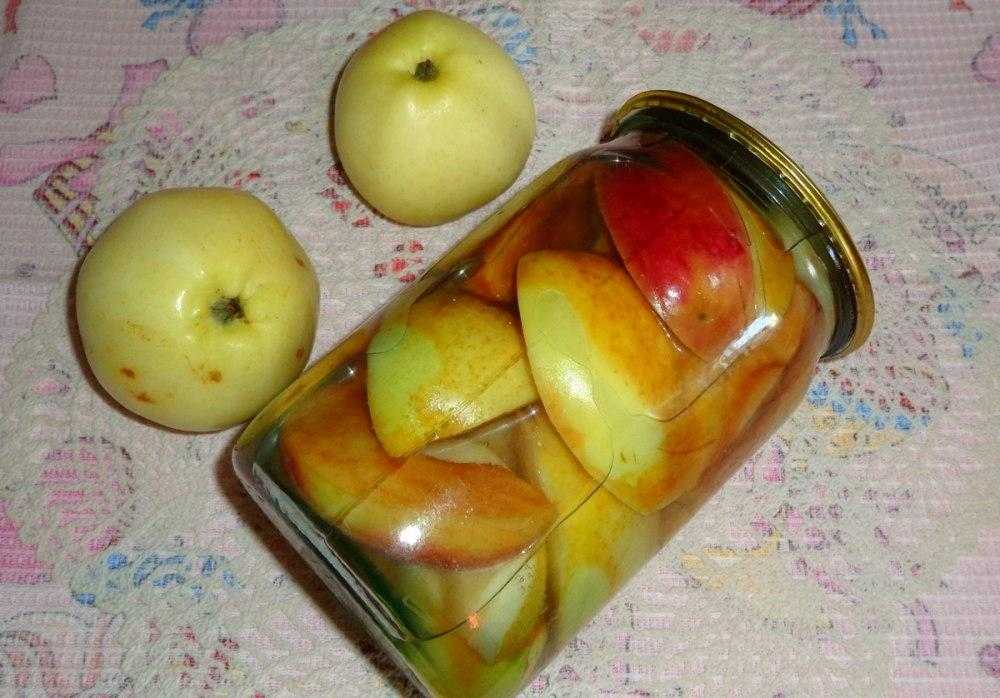 Яблоки в сиропе на зиму — рецепты целиком и дольками