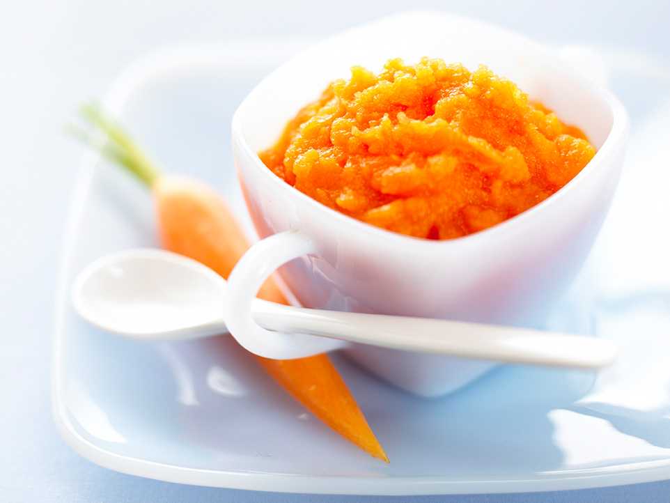 Пюре из моркови на зиму
