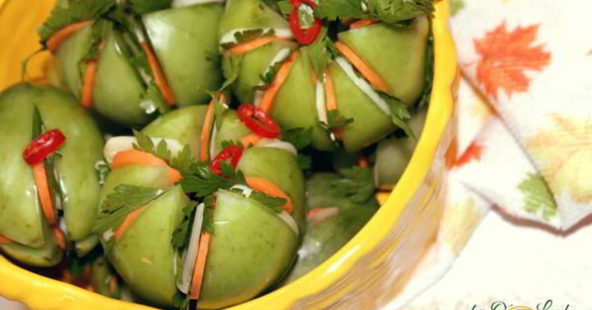 Вкусные зеленые помидоры на зиму в банках пальчики оближешь: пошаговые рецепты приготовления популярных рецептов