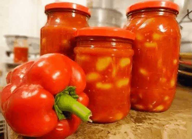 Рецепты приготовления фасоли в томатном соусе на зиму