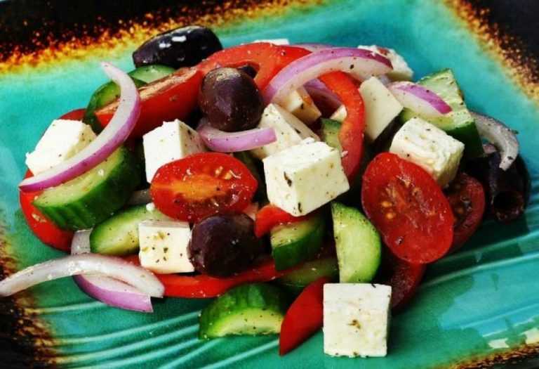 Рецепт салата греческая закуска на зиму для дома