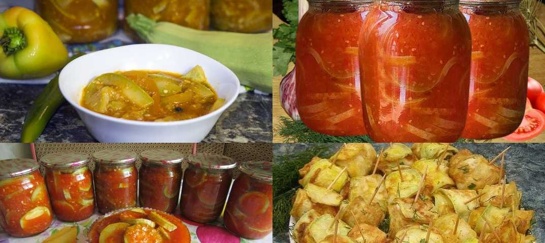 Тещин язык из кабачков на зиму: рецепты с помидорами и перцем, с томатной пастой