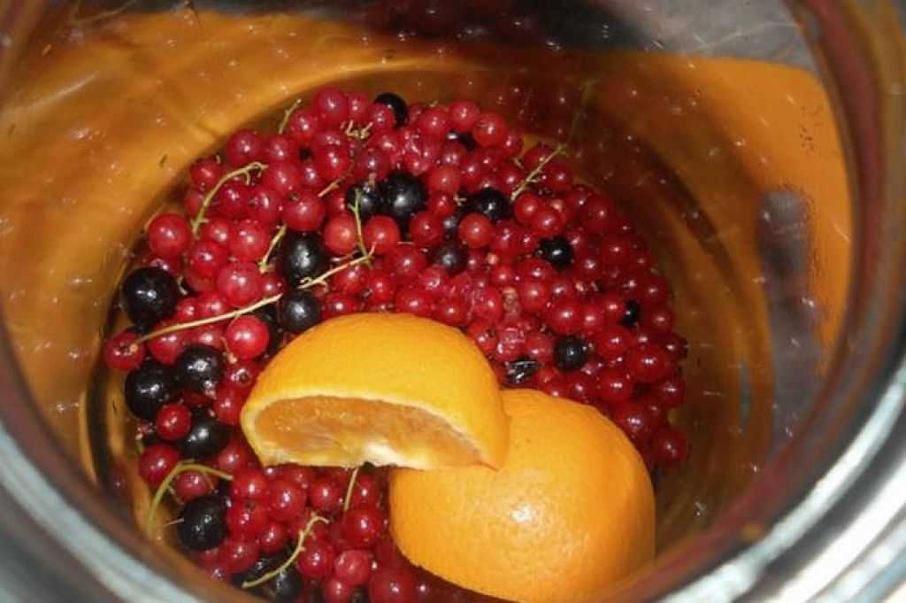 Компот из красной смородины с апельсином на зиму: 6 простых рецептов приготовления
