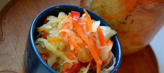 Салат из капусты и перца на зиму в банках без стерилизации/ рецепты с пошаговым фото