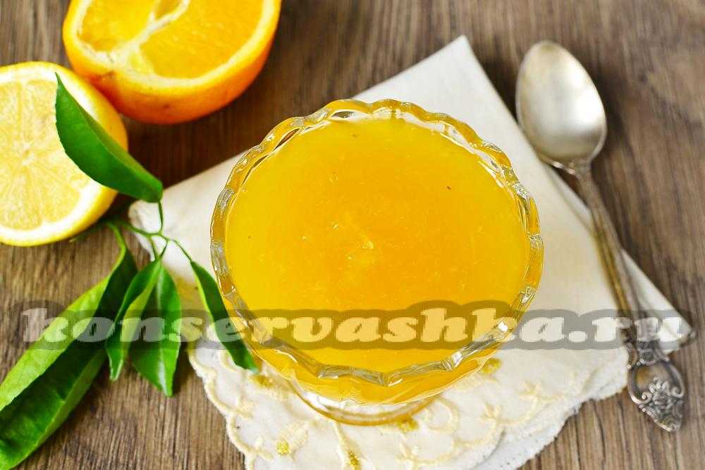 Апельсиновый джем в домашних условиях: рецепт с фото пошагово