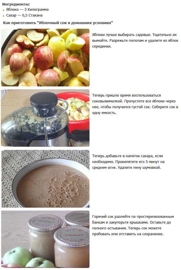 Яблочный сок на зиму в домашних условиях: как приготовить с помощью соковыжималки