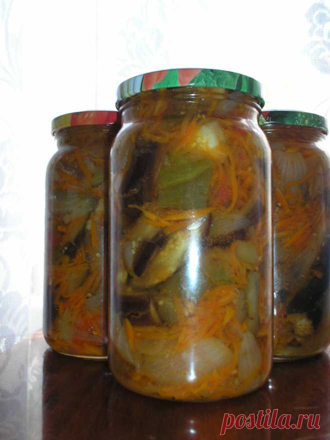 Салат десятка из баклажанов на зиму - пошаговый рецепт  
