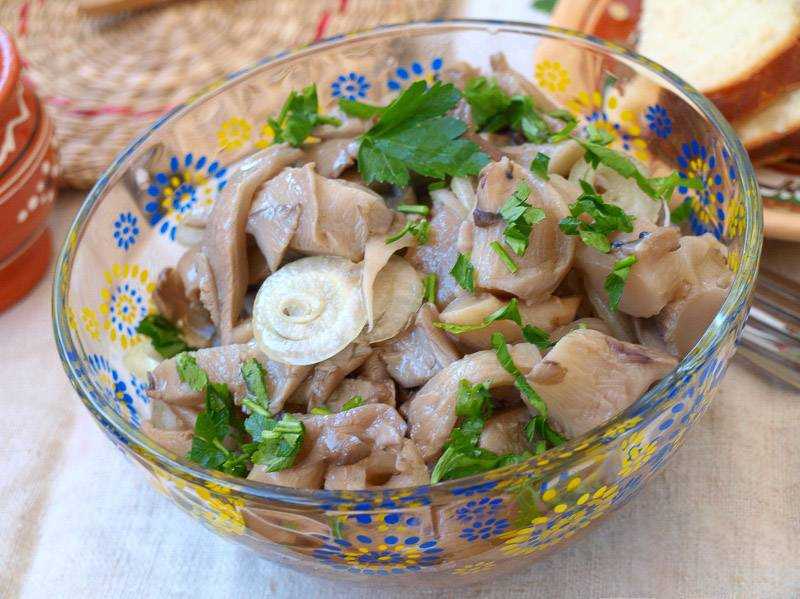 Быстрый рецепт приготовления вкусных маринованных грибов вешенок с уксусом
