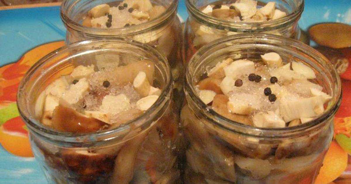 Простые рецепты заготовки белых грибов на зиму