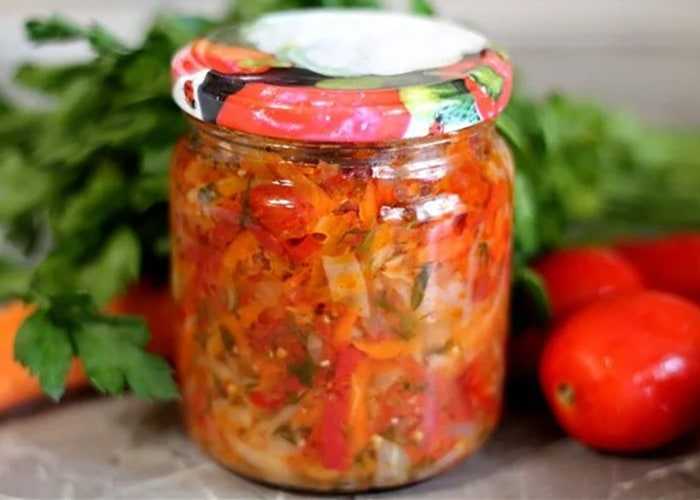 Салат из помидор на зиму пальчики оближешь: рецепты приготовления