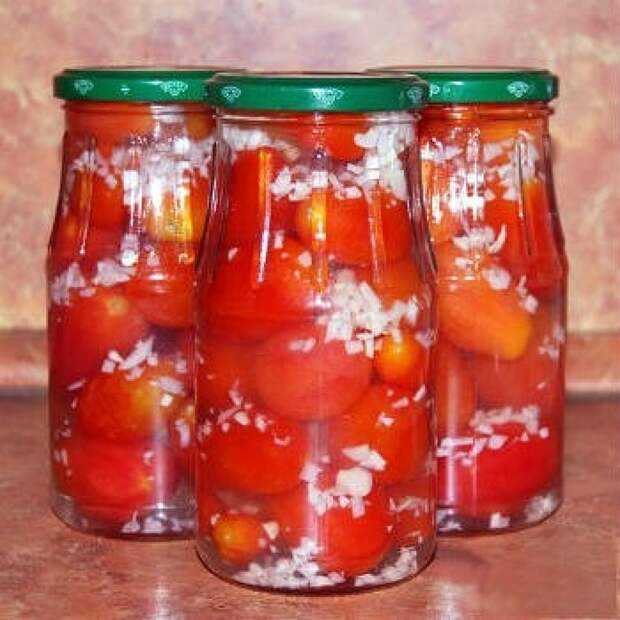 Маринованные помидоры с чесноком быстрого приготовления: 7 самых вкусных рецептов