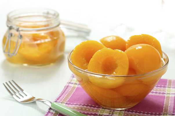 Персики в сиропе на зиму: рецепт с фото