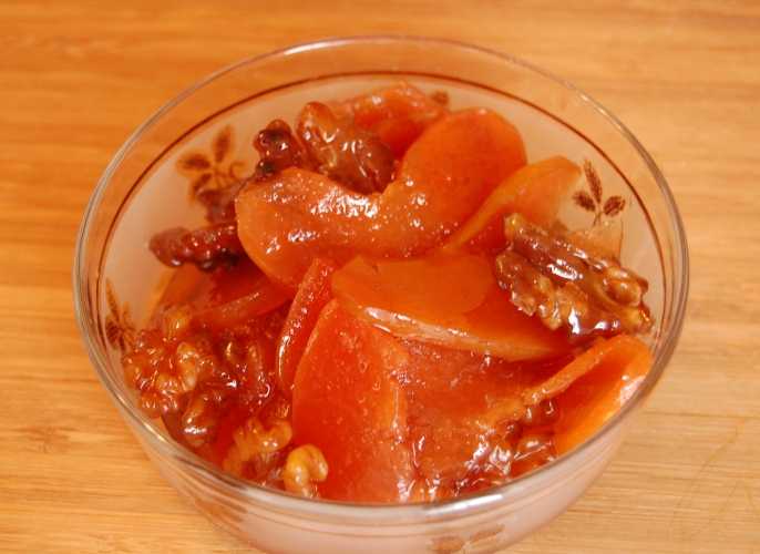 Варенье из айвы с грецкими орехами: самый вкусный рецепт с фото