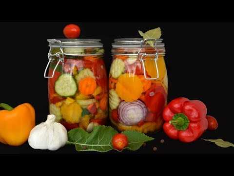 Овощное ассорти на зиму: рецепты. овощное ассорти: заготовки на зиму без стерилизации