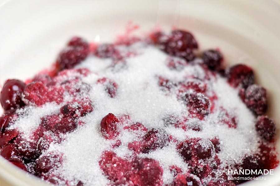Как сварить варенье из замороженной вишни без косточек