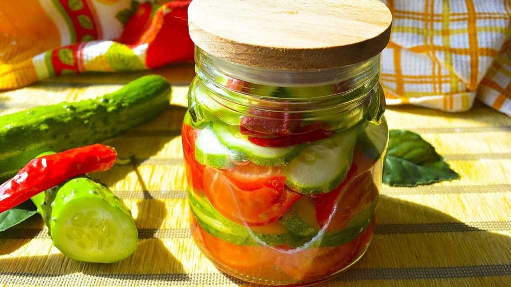 Как приготовить салат из помидор на зиму без стерилизации — 8 простых рецептов