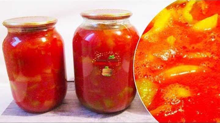 Болгарский перец в томатном соке на зиму: лучшие рецепты с фото
