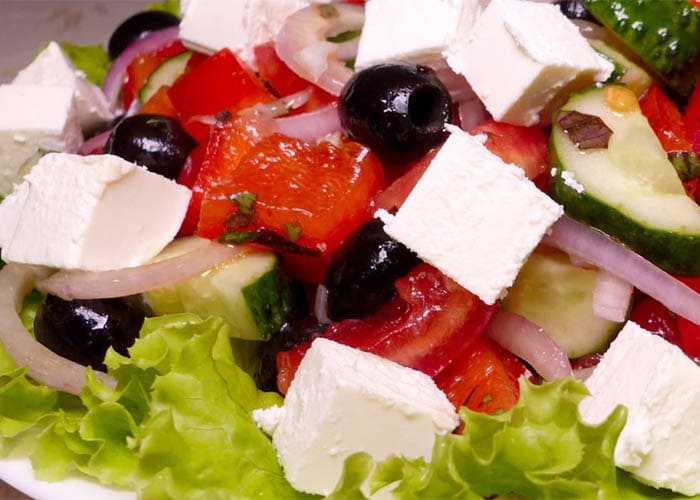 Греческий салат — 12 простых классических рецептов в домашних условиях