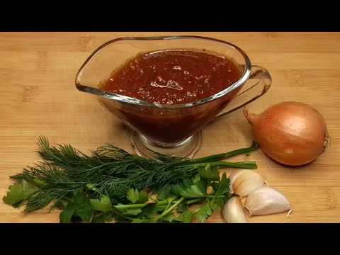 Как приготовить грузинский соус сацебели — лучшие рецепты