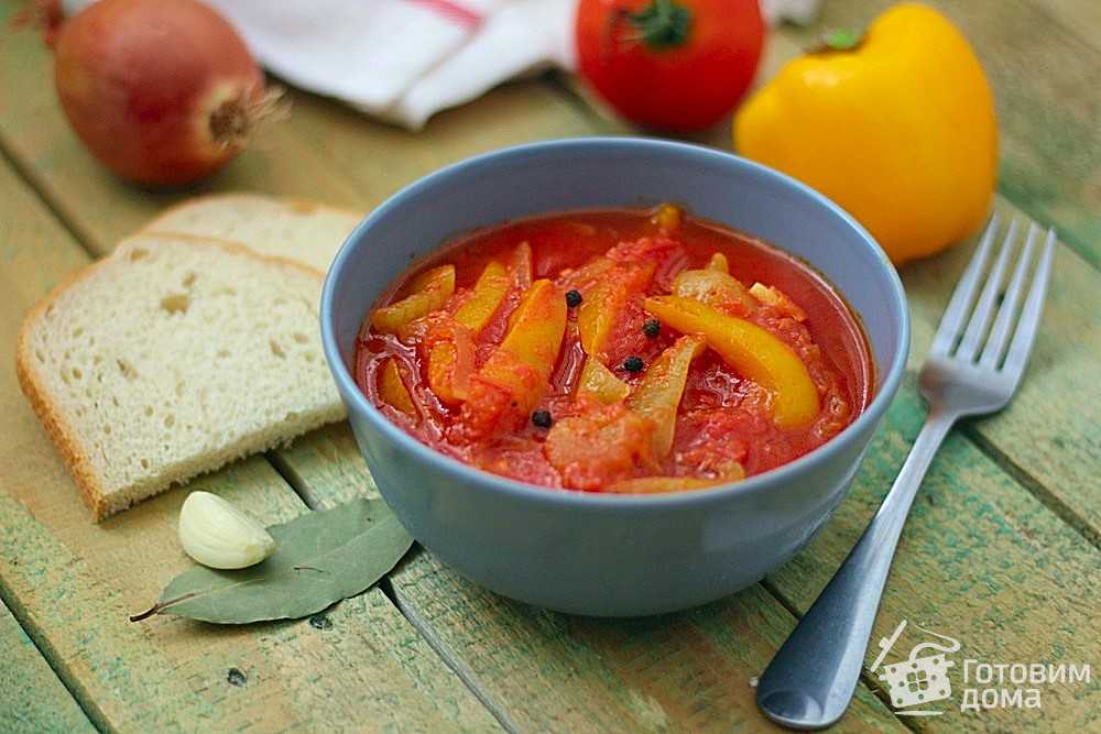 Лечо из помидор, перца, моркови и лука на зиму — рецепты приготовления без стерилизации