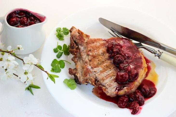 Соус из вишни на зиму: простые рецепты приготовления с фото, сладкий, кислый, острый, к мясу, к птице