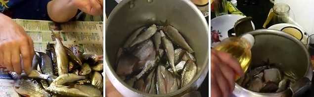 Кака приготовить консервы из речной рыбы в духовке?
