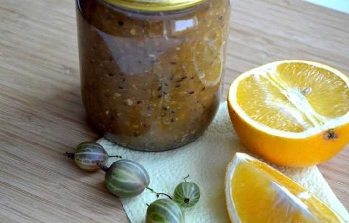 Варенье из крыжовника с апельсином на зиму – простые рецепты (фото внутри)