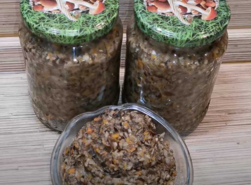 Грибная икра: рецепты из свежих, отварных и соленых грибов на зиму